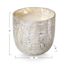 Load image into Gallery viewer, Large Boxed Crackle Balsam & Cedar Glass Candle