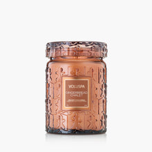 Load image into Gallery viewer, 18oz Large Jar Gingerbread Chalet Candle