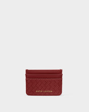 Load image into Gallery viewer, Crimson Nova Woven Texture Cardholder