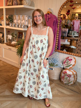 Load image into Gallery viewer, Cream Seashell Maxi Dress
