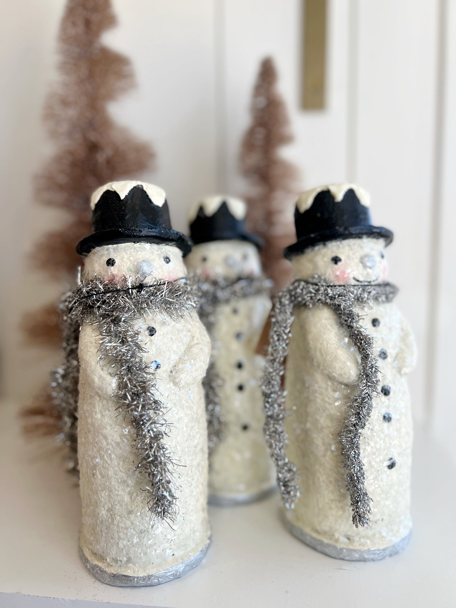 Paper Mache Snowman – Modern Cottage Tulsa, OK