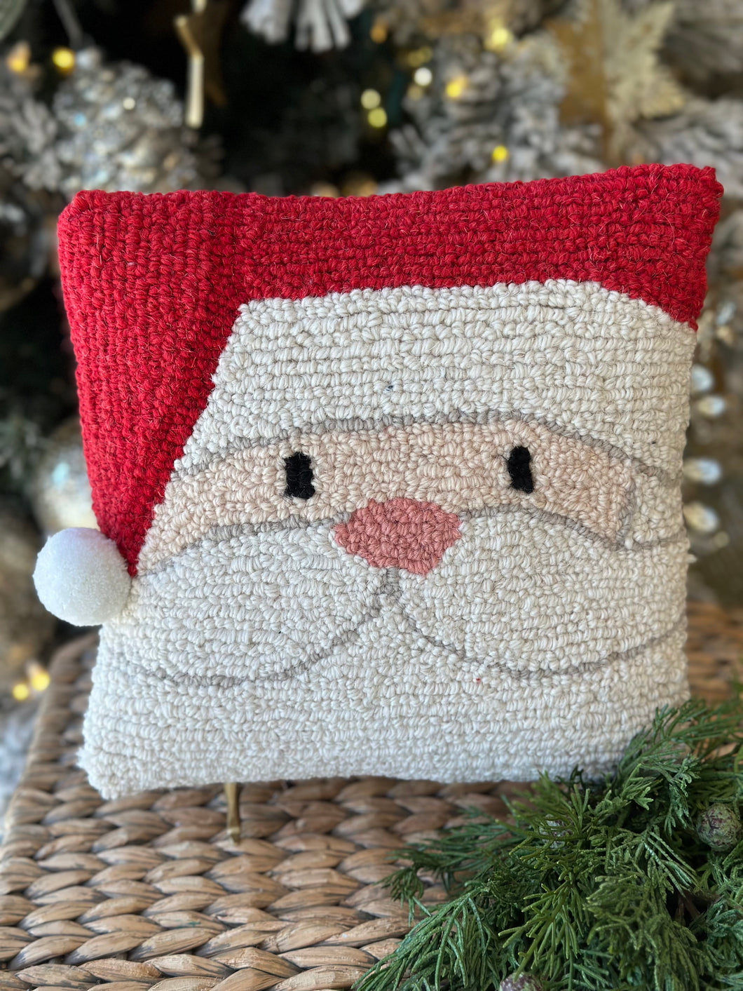 Holiday Santa Hook Pillow