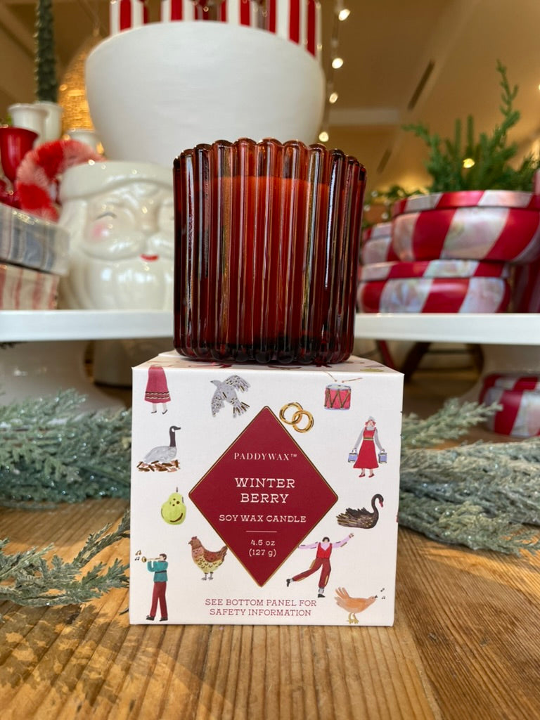 Holiday Winterberry Candle