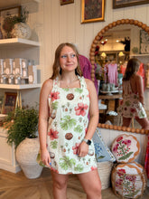 Load image into Gallery viewer, Tropical Floral Backless Dress
