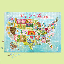 Load image into Gallery viewer, US State Flowers Puzzle
