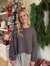 Load image into Gallery viewer, Pinecone Cropped Sweatshirt
