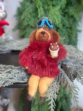Load image into Gallery viewer, Ski Break Dog Ornament
