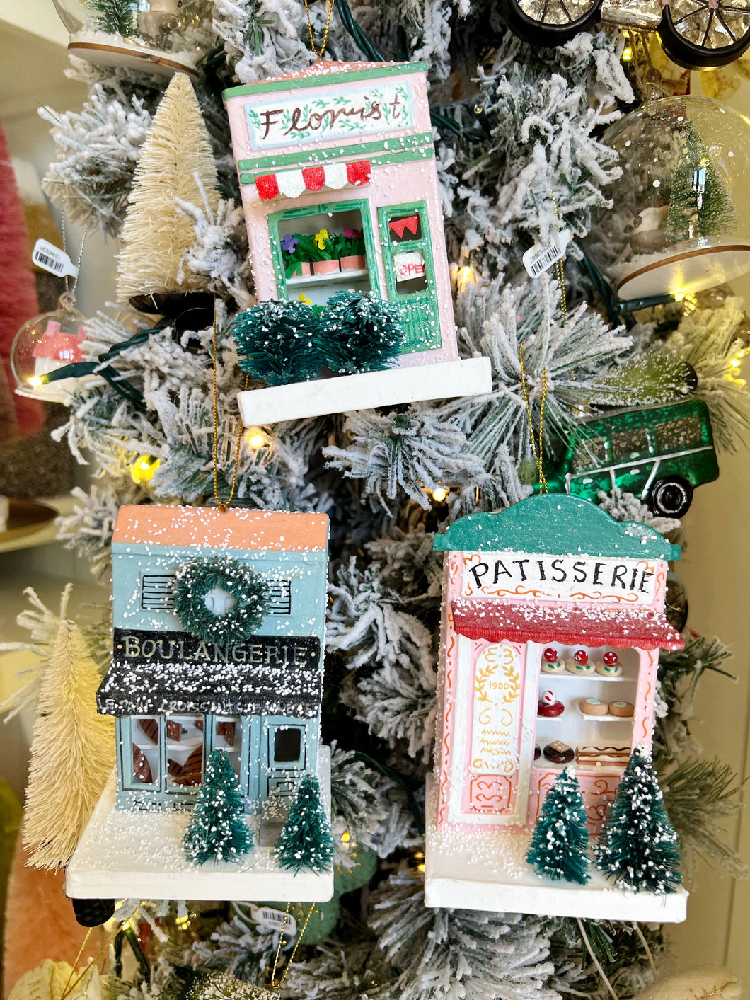 Mini Shoppe Ornaments