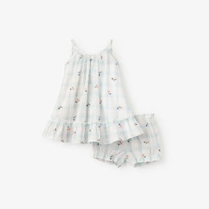 Strawberry & Cherry Dress & Bloomers