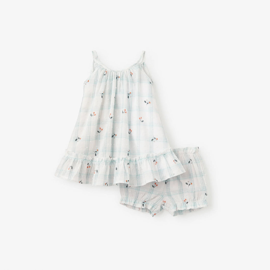 Strawberry & Cherry Dress & Bloomers