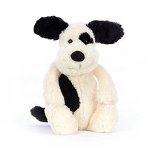 Load image into Gallery viewer, Bashful Black &amp; Cream Puppy Large
