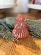 Load image into Gallery viewer, Pink Mini Embossed Glass Trees
