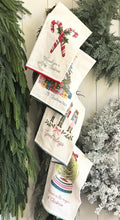 Load image into Gallery viewer, Flour Sack Cotton Hoilday Tea Towels
