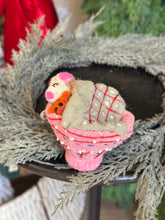 Load image into Gallery viewer, Sleeping Mice Teacup Ornaments
