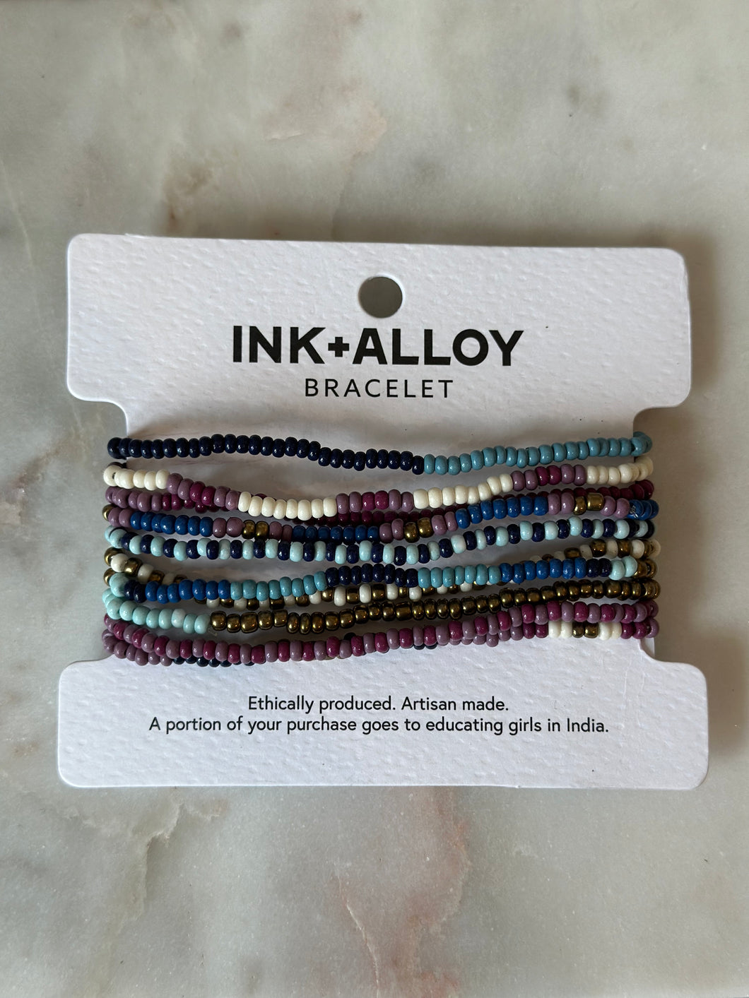 Ink + Alloy 10 Strand Bracelet Set