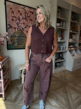 Load image into Gallery viewer, Wine Vintage Star Denim
