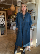 Load image into Gallery viewer, Denim Trench Coat
