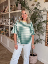 Load image into Gallery viewer, Green Stripe T-Shirt
