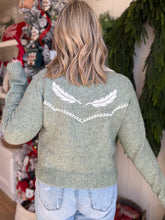 Load image into Gallery viewer, Basil Feather Cardigan
