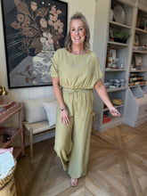 Load image into Gallery viewer, Avocado Textured Pant Set
