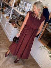 Load image into Gallery viewer, Red Bean Parachute Dress
