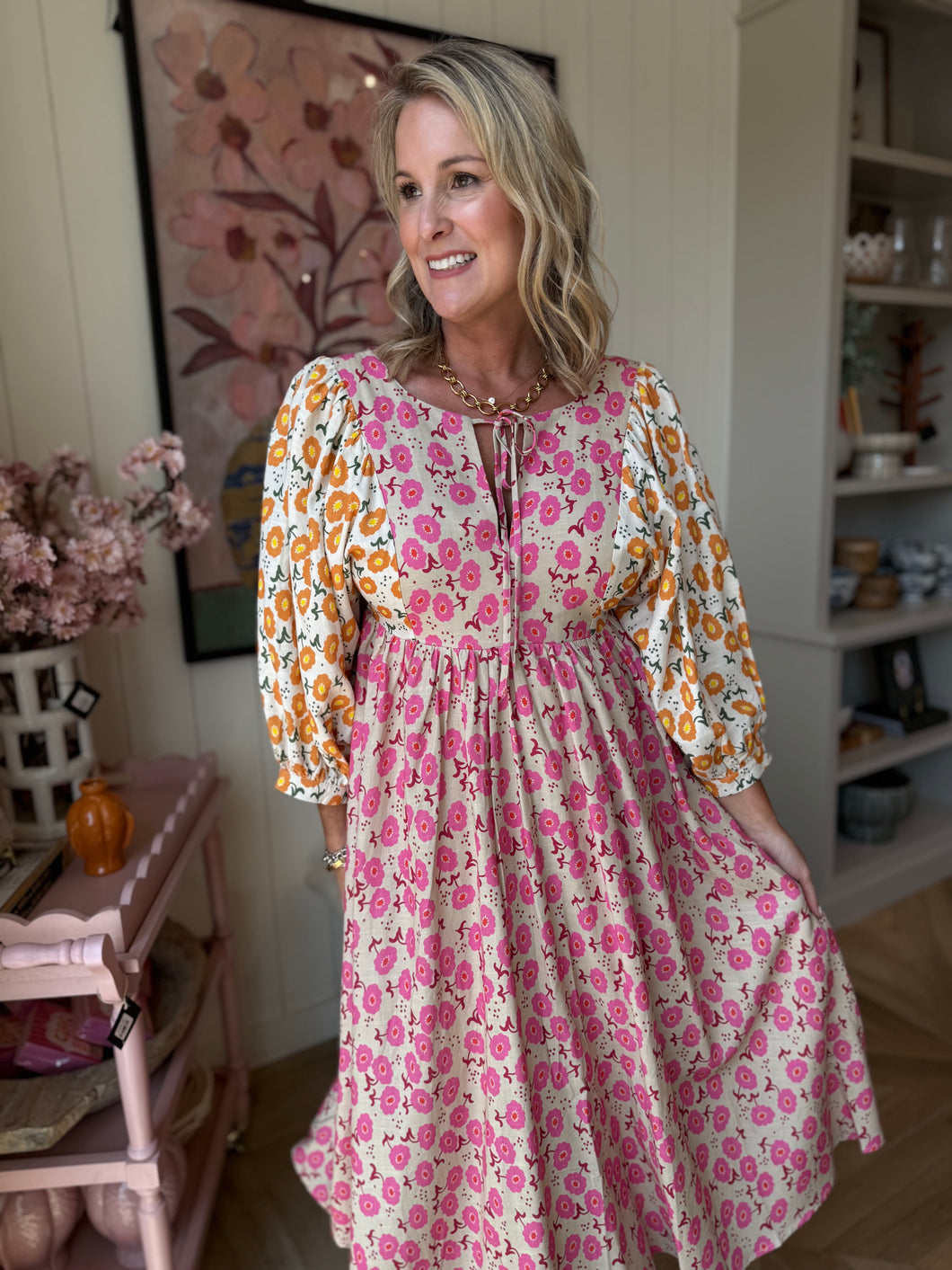 Blossom Midi Dress
