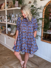 Load image into Gallery viewer, Floral Ruffle Short Dress
