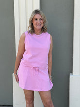 Load image into Gallery viewer, 2 pc. Punch French Terry Skirt Set

