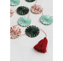 Load image into Gallery viewer, 60&quot; Paper Flower Banner Garland
