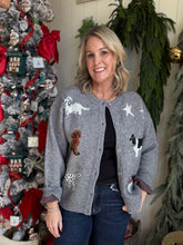 Load image into Gallery viewer, Grey Dog Cardigan
