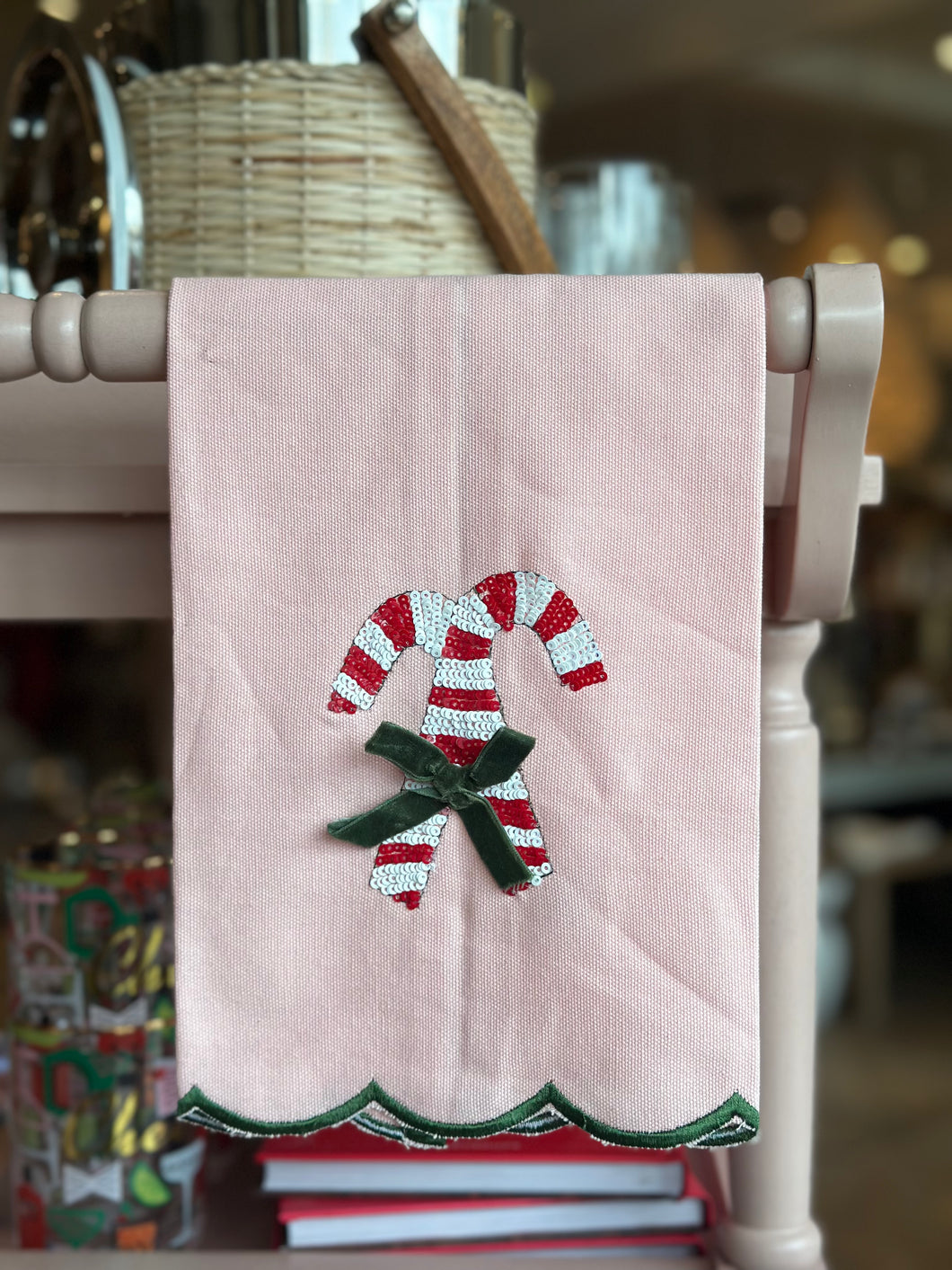 Holiday Sequin Tea Towels