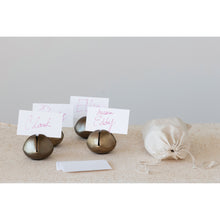 Load image into Gallery viewer, Set of 4 Bell Placecards
