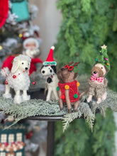 Load image into Gallery viewer, Dog Holiday Wool Felt Ornaments
