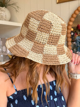 Load image into Gallery viewer, Checkered Bucket Hat
