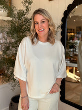 Load image into Gallery viewer, Off White Raglan Top
