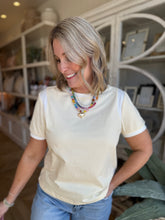 Load image into Gallery viewer, Butter Yellow Short Sleeve Tee
