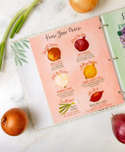 Load image into Gallery viewer, Beige Gingham Recipe Binder
