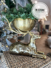 Load image into Gallery viewer, Antique Gold Buck Bowl
