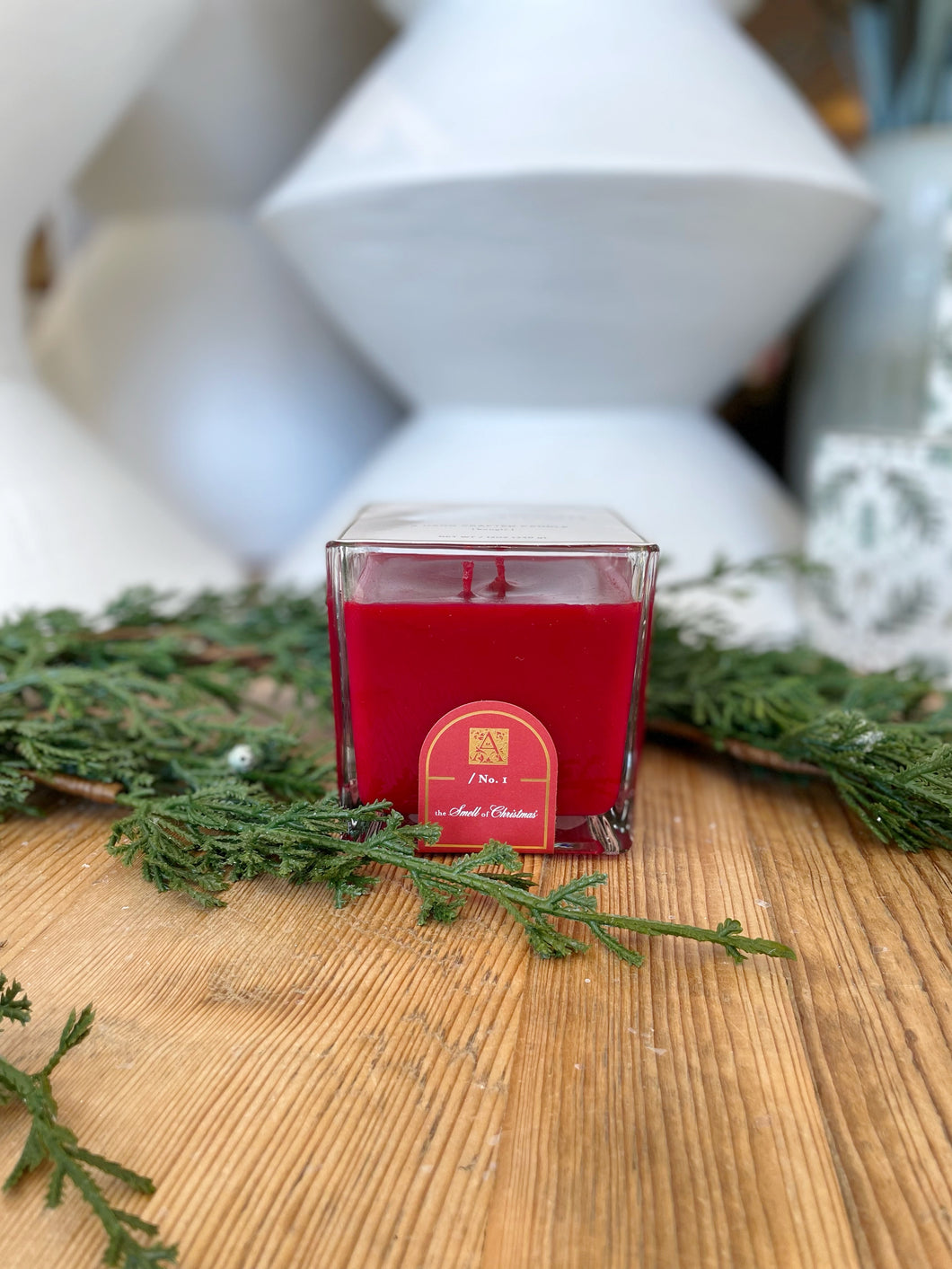 The Smell of Christmas 12oz Cube Candle