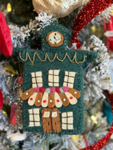 Load image into Gallery viewer, Wool Felt North Pole Village Ornaments- Multiple Styles
