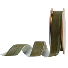 Load image into Gallery viewer, 10 yards 1&quot; Velvet Ribbon
