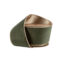 Load image into Gallery viewer, 2-1/2&quot; Reversible Velvet Wired Ribbon
