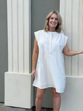 Load image into Gallery viewer, Creme Seersucker Dress
