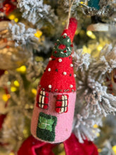 Load image into Gallery viewer, Wool Felt North Pole Village Ornaments- Multiple Styles
