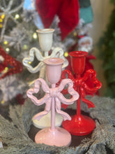 Load image into Gallery viewer, Metal Bow Taper Holders
