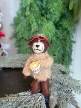 Load image into Gallery viewer, Ski Break Dog Ornament
