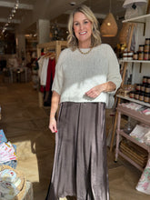 Load image into Gallery viewer, Chocolate Silky Slip Dress
