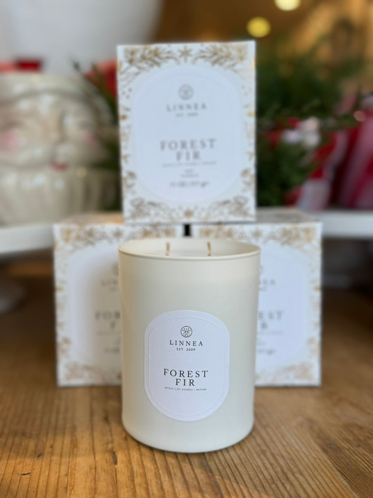 Linnea 2 Wick Candle Forest Fir
