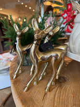 Load image into Gallery viewer, Gold Finish Reindeer
