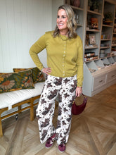 Load image into Gallery viewer, Brown Cowhide Denim Pants
